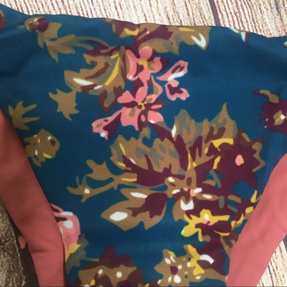 Tavik Bebe Mini Side Tie Bikini Bottoms In Terrace Floral Print Size XS - Picture 4 of 7